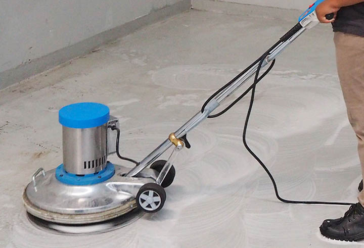 บริการขัดพื้น ลงแวกซ์ เคลือบเงาพื้น (Floor Reconditioned)